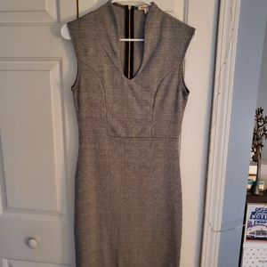 NWOT Gray/Black Plaid Dress